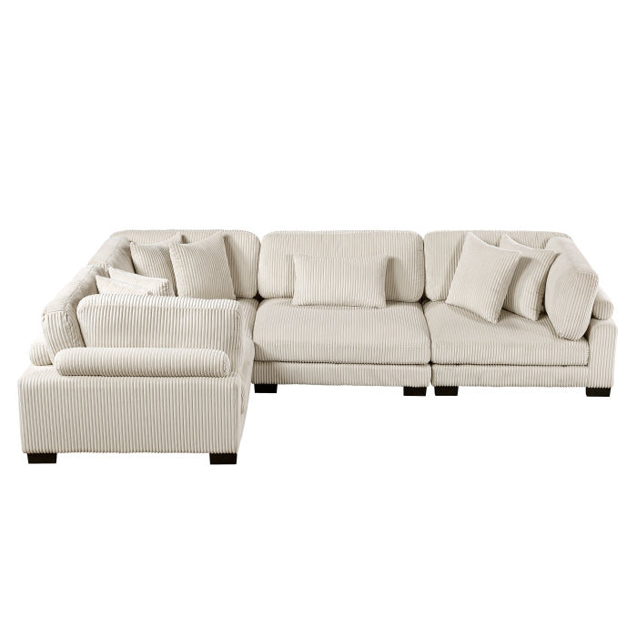 Homelegance - Traverse 4 Piece Modular Sectional - 8555BE*3CRAC