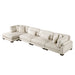 Homelegance - Traverse 4 Piece Modular Sectional with Reversible Chaise - 8555BE*CR2ACVC - GreatFurnitureDeal