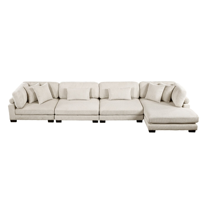 Homelegance - Traverse 4 Piece Modular Sectional with Reversible Chaise - 8555BE*CR2ACVC - GreatFurnitureDeal