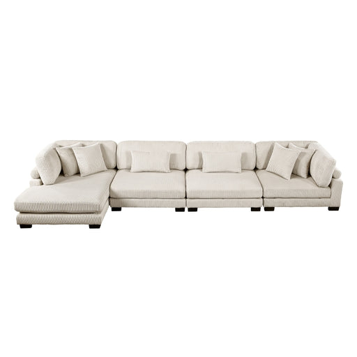 Homelegance - Traverse 4 Piece Modular Sectional with Reversible Chaise - 8555BE*CR2ACVC - GreatFurnitureDeal