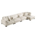 Homelegance - Traverse 4 Piece Modular Sectional with Reversible Chaise - 8555BE*CR2ACVC - GreatFurnitureDeal