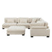Homelegance - Traverse 6 Piece Modular Sectional with Ottoman - 8555BE*6OT - GreatFurnitureDeal
