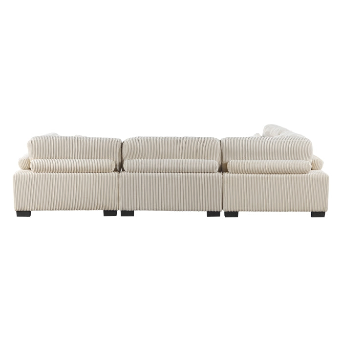 Homelegance - Traverse 4 Piece Modular Sectional - 8555BE*4SC - GreatFurnitureDeal