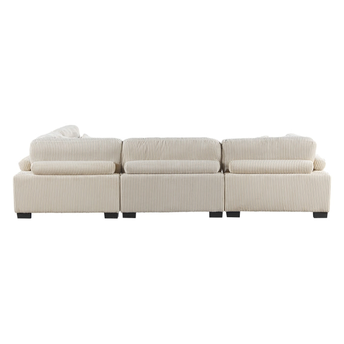 Homelegance - Traverse 4 Piece Modular Sectional - 8555BE*4SC - GreatFurnitureDeal