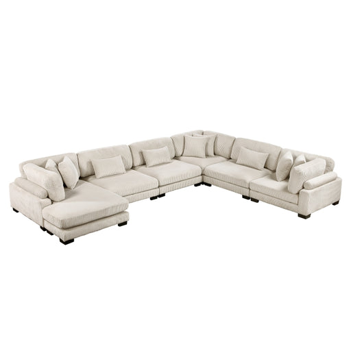 Homelegance - Traverse 6 Piece Modular Sectional with Reversible Chaise - 8555BE*2CR3ACVC - GreatFurnitureDeal