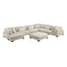 Homelegance - Traverse 7 Piece Modular Sectional with Reversible Chaise and Ottoman - 8555BE*2CR3ACVCOT - GreatFurnitureDeal