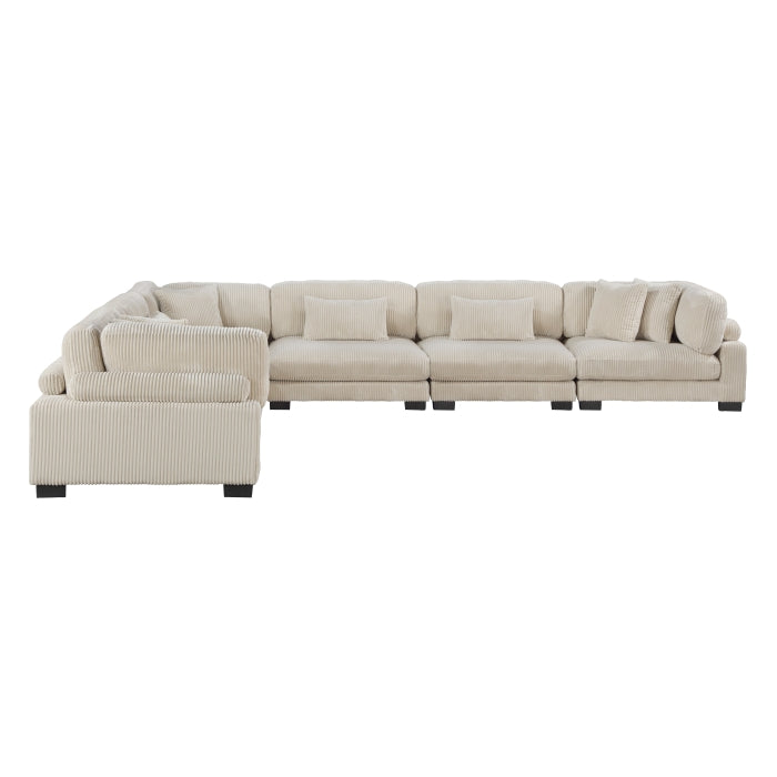 Homelegance - Traverse 6 Piece Modular Sectional - 8555BE*3CR3AC - GreatFurnitureDeal