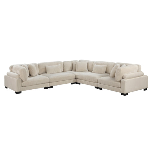 Homelegance - Traverse 5 Piece Modular Sectional - 8555BE*2AC3CR - GreatFurnitureDeal