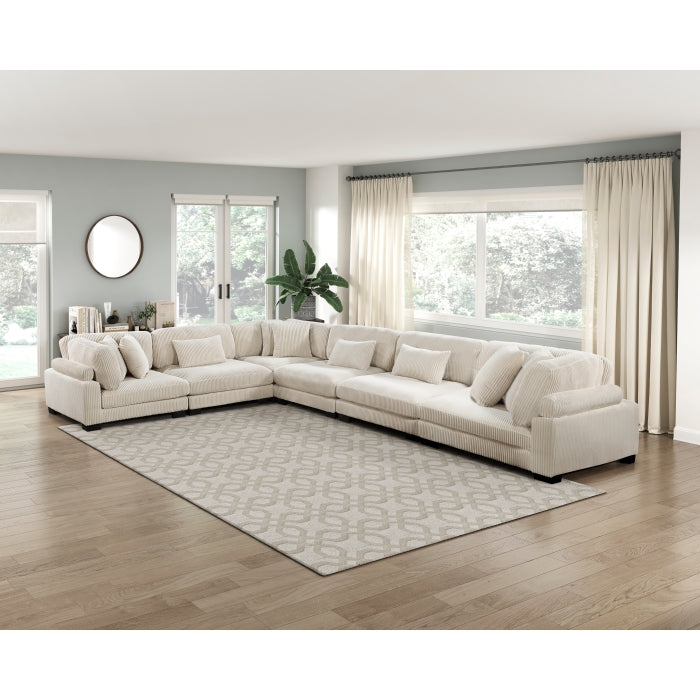 Homelegance - Traverse 6 Piece Modular Sectional - 8555BE*3CR3AC