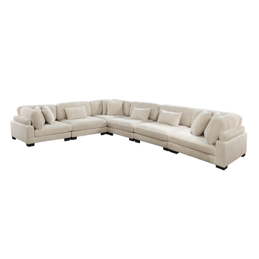 Homelegance - Traverse 6 Piece Modular Sectional - 8555BE*3CR3AC - GreatFurnitureDeal