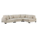 Homelegance - Traverse 4 Piece Modular Sectional - 8555BE*4SC - GreatFurnitureDeal