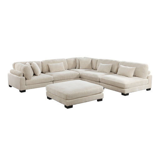Homelegance - Traverse 6 Piece Modular Sectional with Ottoman - 8555BE*6OT - GreatFurnitureDeal