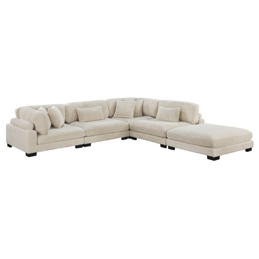 Homelegance - Traverse 5 Piece Modular Sectional with Ottoman - 8555BE*5OT - GreatFurnitureDeal