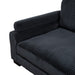 Homelegance - Traverse 7 Piece Modular Sectional with Reversible Chaise in Black - 8555BK*2CR3ACVCOT - GreatFurnitureDeal