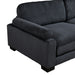 Homelegance - Traverse 7 Piece Modular Sectional with Reversible Chaise in Black - 8555BK*2CR3ACVCOT - GreatFurnitureDeal
