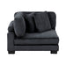 Homelegance - Traverse 7 Piece Modular Sectional with Reversible Chaise in Black - 8555BK*2CR3ACVCOT - GreatFurnitureDeal