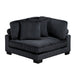 Homelegance - Traverse 7 Piece Modular Sectional with Reversible Chaise in Black - 8555BK*2CR3ACVCOT - GreatFurnitureDeal