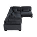 Homelegance - Traverse 4 Piece Modular Sectional in Black - 8555BK*4SC - GreatFurnitureDeal