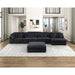 Homelegance - Traverse 5 Piece Modular Sectional in Black - 8555BK*CR2ACVCOT - GreatFurnitureDeal