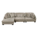 Homelegance - Traverse 3 Piece Modular Sectional with Reversible Chaise in Taupe - 8555GB*CRACVC - GreatFurnitureDeal
