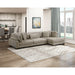 Homelegance - Traverse 3 Piece Modular Sectional with Reversible Chaise in Taupe - 8555GB*CRACVC - GreatFurnitureDeal