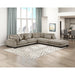 Homelegance - Traverse 5 Piece Modular Sectional - 8555GB*2AC3CR - GreatFurnitureDeal