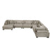 Homelegance - Traverse 6 Piece Modular Sectional with Reversible Chaise - 8555GB*2CR3ACVC - GreatFurnitureDeal