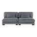Homelegance - Traverse 6 Piece Modular Sectional with Ottoman - 8555GY*6OT - GreatFurnitureDeal