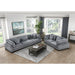 Homelegance - Traverse Sofa - 8555GY-3 - GreatFurnitureDeal