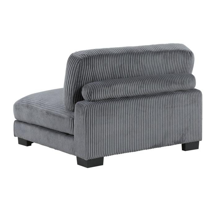 Homelegance - Traverse 6 Piece Modular Sectional with Reversible Chaise - 8555GY*2CR3ACVC - GreatFurnitureDeal