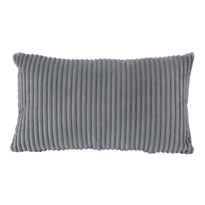 Homelegance - Traverse 5 Piece Modular Sectional with Reversible Chaise and Ottoman - 8555GY*CR2ACVCOT - GreatFurnitureDeal