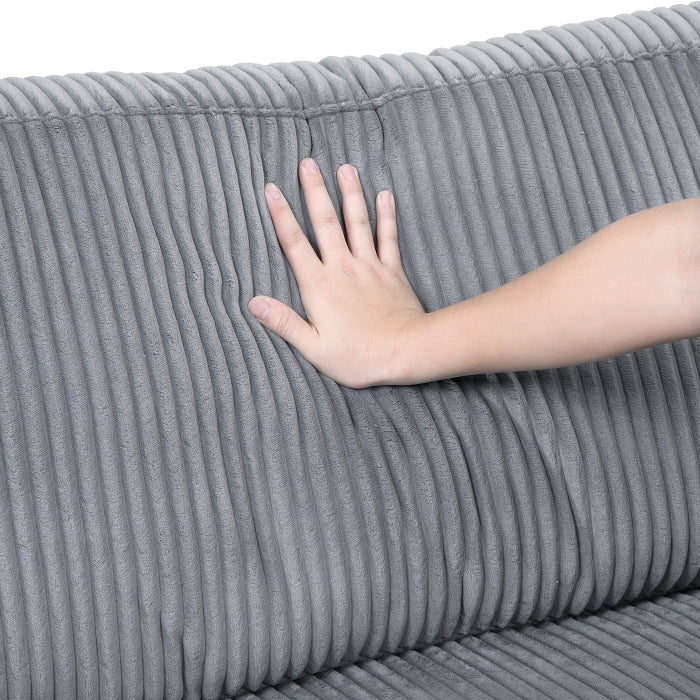 Homelegance - Traverse Sofa - 8555GY-3 - GreatFurnitureDeal