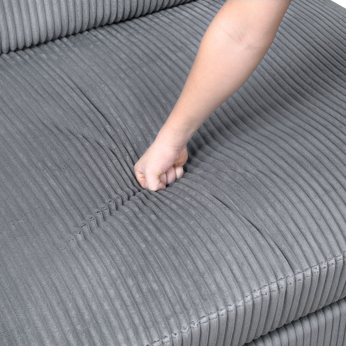 Homelegance - Traverse Sofa - 8555GY-3 - GreatFurnitureDeal