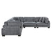 Homelegance - Traverse 5 Piece Modular Sectional - 8555GY*2AC3CR - GreatFurnitureDeal