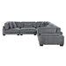 Homelegance - Traverse 5 Piece Modular Sectional - 8555GY*2AC3CR - GreatFurnitureDeal