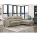 Homelegance - Lewes 2 Piece Sectional with Right Chaise in Latte - 8566LTE*SC - GreatFurnitureDeal