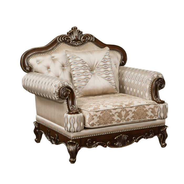 Homelegance - Balthasar Chair in Brown - 8570-1