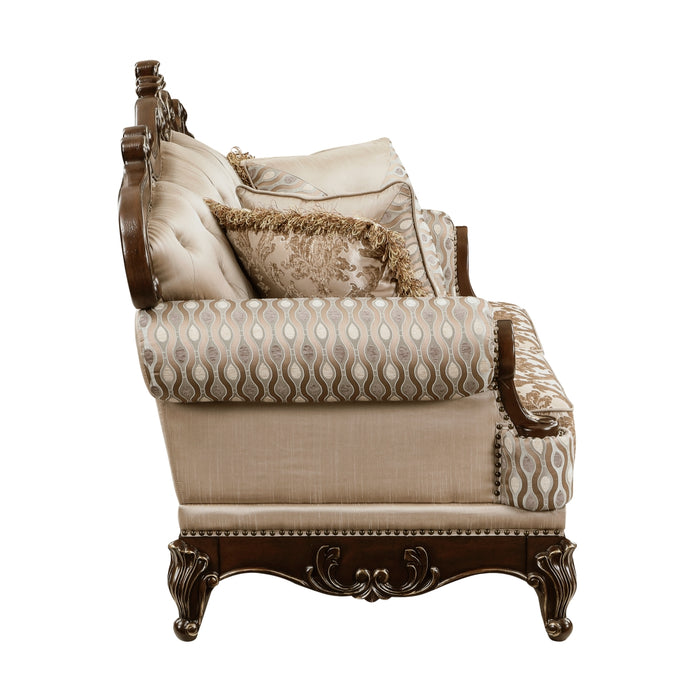 Homelegance - Balthasar 2 Piece Sofa Set in Brown - 8570*2