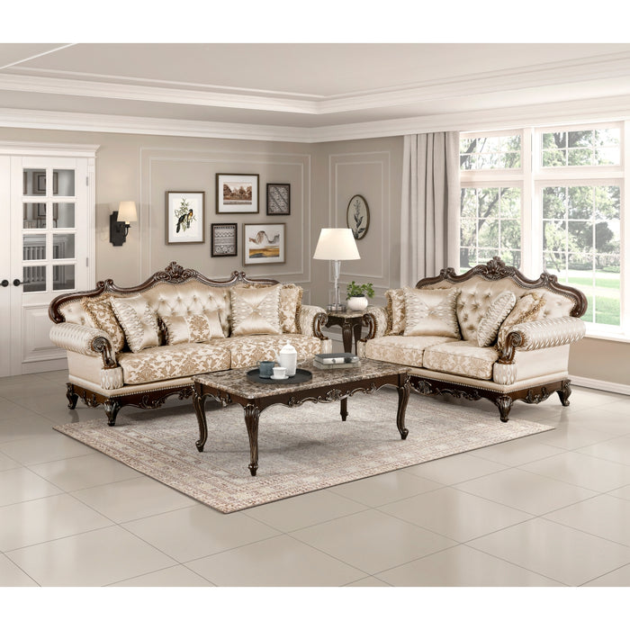 Homelegance - Balthasar Sofa in Brown - 8570-3