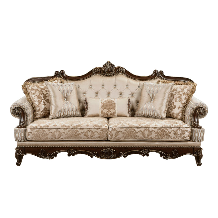 Homelegance - Balthasar 2 Piece Sofa Set in Brown - 8570*2
