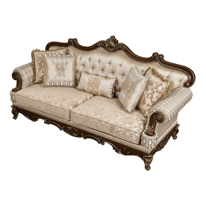 Homelegance - Balthasar 2 Piece Sofa Set in Brown - 8570*2