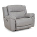 Franklin Furniture - 8578 Lancaster Power Rocker Recliner w/ Integrated USB Port in Limestone Light Gray - 8578-3580-07 - GreatFurnitureDeal