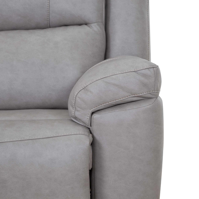 Franklin Furniture - 8578 Lancaster Power Rocker Recliner w/ Integrated USB Port in Limestone Light Gray - 8578-3580-07 - GreatFurnitureDeal