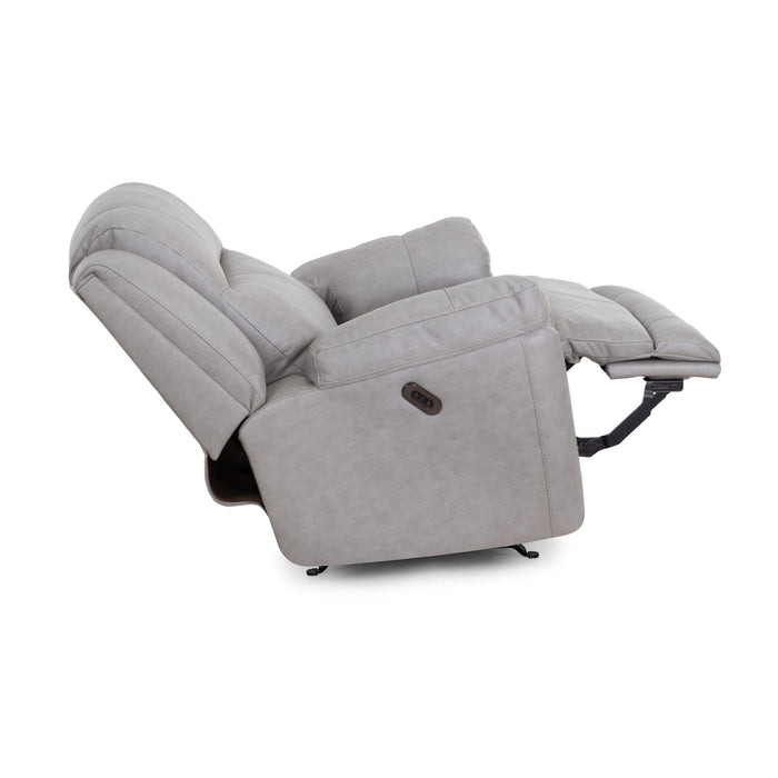 Franklin Furniture - 8578 Lancaster Power Rocker Recliner w/ Integrated USB Port in Limestone Light Gray - 8578-3580-07 - GreatFurnitureDeal