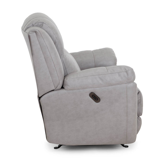 Franklin Furniture - 8578 Lancaster Power Rocker Recliner w/ Integrated USB Port in Limestone Light Gray - 8578-3580-07 - GreatFurnitureDeal