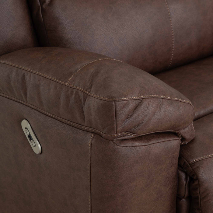 Franklin Furniture - 8578 Lancaster Power Rocker Recliner w/ Integrated USB Port in Limestone Café - 8578-3580-10 - GreatFurnitureDeal