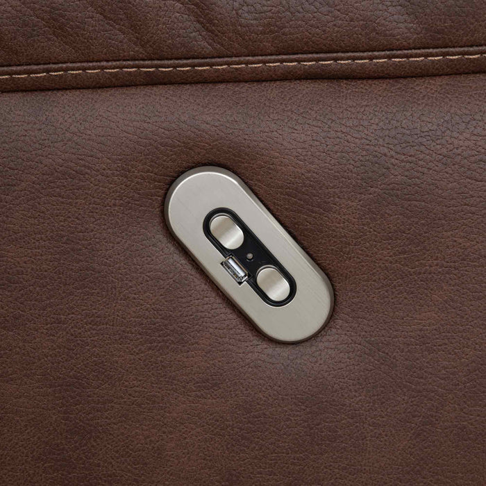 Franklin Furniture - 8578 Lancaster Power Rocker Recliner w/ Integrated USB Port in Limestone Café - 8578-3580-10 - GreatFurnitureDeal