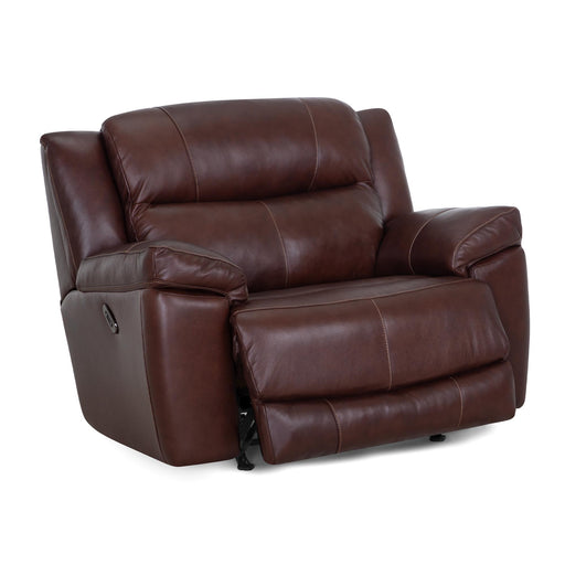 Franklin Furniture - 8578 Lancaster Leather Power Rocker Recliner w/ Integrated USB Port in Capri Chestnut - 8578-LM 87-10 - GreatFurnitureDeal