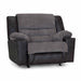 Franklin Furniture - 8592 Grant Rocker Recliner w/ Cupholder in Silverton Charcoal - 8592-1813-10 DT1935W-17/3826-04 - GreatFurnitureDeal