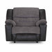 Franklin Furniture - 8592 Grant Rocker Recliner w/ Cupholder in Silverton Charcoal - 8592-1813-10 DT1935W-17/3826-04 - GreatFurnitureDeal